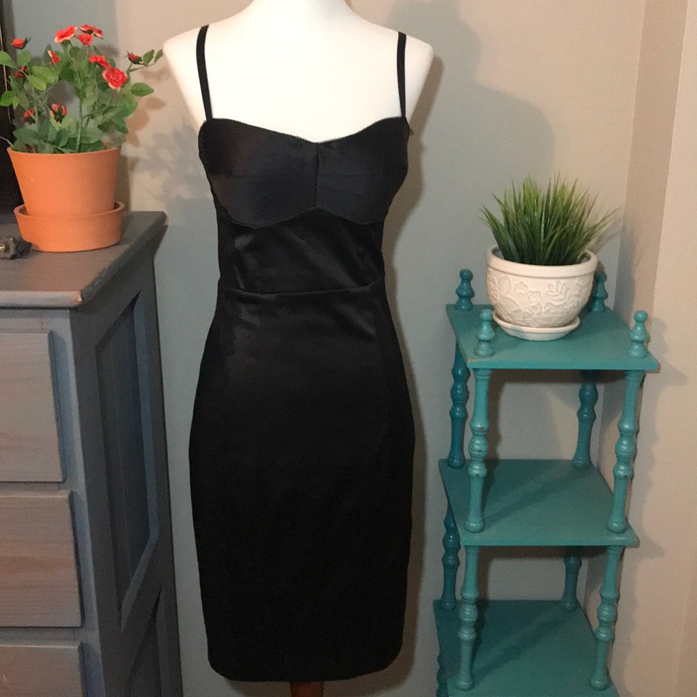Guess Black cocktail dress with Lace Accent